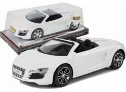 LEANToys natahovací auto kabriolet bílý 1:18