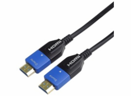 PREMIUMCORD Ultra High Speed HDMI 2.1 optický kabel 8K@60Hz 4K@120Hz 15m zlacený