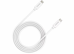 CANYON kabel UC-42, USB-C – USB-C (240W, 48V/5A, 20Gbps Data, 4K@120Hz) 2m, bílá