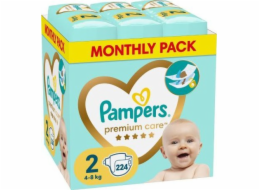 Pampers Premium Care Plenky Velikost 2, 4-8kg, 224ks