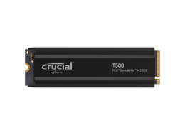 Crucial T500 with heatsink   2TB PCIe Gen4 NVMe M.2 SSD