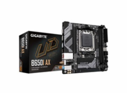 GIGABYTE MB Sc AM5 B650I AX, AMD B650, 2xDDR5, 1xDP, 1xHDMI, WI-FI, mini-ITX