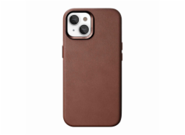 Woodcessories Bio kožené pouzdro MagSafe iPhone 15 Brown