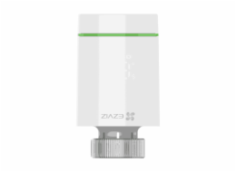 EZVIZ chytrá termostatická hlavice T55/ 55 mm x 95 mm/ 2x 1,5V AA baterie/ 3.0 V DC/ Zigbee/ bílá