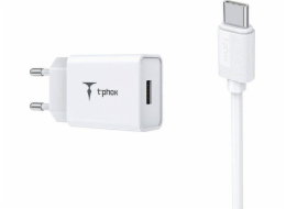 T-Phox Mini-EU nabíječka 1x USB-A 2,4A