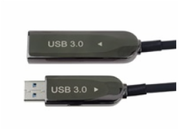 PREMIUMCORD Kabel USB3.0 + 2.0 prodlužovací optický AOC kabel A/Male - A/Female 10m