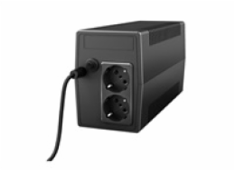 TRUST UPS Paxxon 800VA UPS with 2 standard wall power outlets