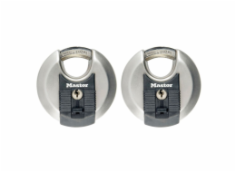 Master Lock Padlock 2-Disc Stainless Steel (70mm) M40E