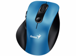 GENIUS Ergo 9000S Blue/ duální Bluetooth + 2,4GHz/ 2400 dpi/ bezdrátová/ tichá/ modrá