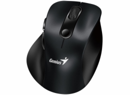 GENIUS Ergo 9000S Black/ duální Bluetooth + 2,4GHz/ 2400 dpi/ bezdrátová/ tichá/ černá