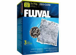 Uhlíková vložka Fluval Zeo-Carb pro filtr C2, 3x70g