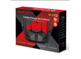 MERCUSYS MR90X WiFi6 router (AX6000,2,4GHz/5GHz, 1x2,5GbELAN/WAN,1xGbEWAN/LAN, 2xGbELAN)