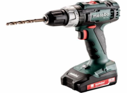 Metabo BS 18 L Set Aku vrtací šroubovák, 18V 3x2Ah Li-Power, Nabíječka SC30, metaBOX 145