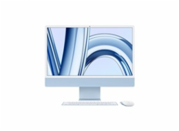 Apple iMac 24" M3 CZ Modrý (MQRQ3CZ/A)