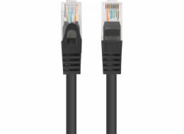 Lanberg Patchcord kat.6 UTP 7,5 m černá motolice