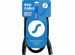 Kabel SSQ SSQ XX3 PRO - XLR-XLR kabel 3 metry - NEUTRIK