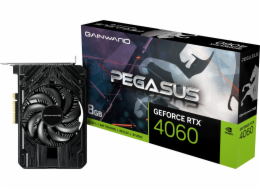  Gainward RTX4060 Pegasus 8GB GDDR6 HDMI 3xDP - 8 192 MB - GDDR6