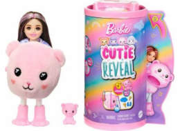  Mattel Barbie Cutie Reveal Chelsea Útulná roztomilá série - Medvídek, panenka