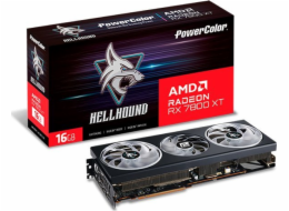 Grafická karta Power Color Hellhound Radeon RX 7800 XT 16GB GDDR6 (RX 7800 XT 16G-L/OC)