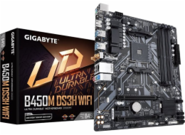  GIGABYTE B450M DS3H WIFI, základní deska