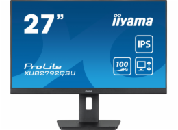  iiyama PROLITE XUB2792QSU-B6, LED monitor