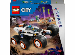  LEGO 60431 City Space Rover se stavebnicí mimozemšťanů