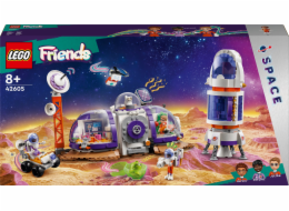  LEGO 42605 Friends Vesmírná základna Mars s hračkou na stavbu rakety