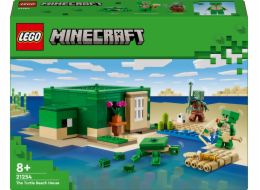  LEGO 21254 Minecraft The Turtle Beach House, stavebnice