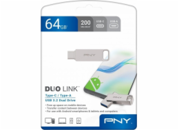 Pendrive 64GB USB 3.2 Duo-Link P-FDI64GDULINKTYC-GE