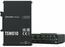 Průmyslový switch TSW010 5xRJ45 portů 10/100Mbps