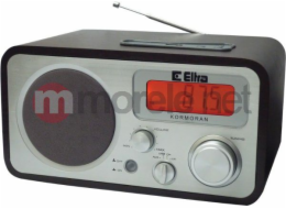 Rádio KORMORAN FM/LW USB hnědé