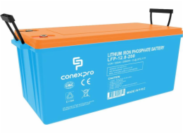 Baterie Conexpro LFP-12.8-200 LiFePO4, 12V/200Ah, M8, Bluetooth