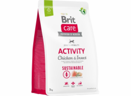 BRIT Care Dog Sustainable Activity Chicken & Insect - dry dog food - 3 kg