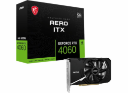  MSI GeForce RTX 4060 AERO ITX 8G OC, grafická karta