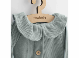 Kojenecký kabátek na knoflíky New Baby Luxury clothing Laura šedý Vel.56 (0-3m)