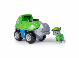 Spin Master Paw Patrol Jungle Pups - lámání želvího vozidla s vozítkem Rocky Figure