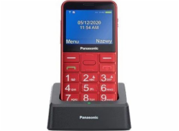 Panasonic KX-TU155 6.1 cm (2.4 ) 102 g Red Mobilní telefon 