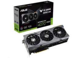 ASUS VGA NVIDIA GeForce RTX 4070 Ti SUPER TUF GAMING OC 16G, 16G GDDR6X, 3xDP, 2xHDMI