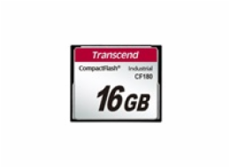 TRANSCEND CompactFlash Card CF180I, 4GB, SLC mode WD-15, Wide Temp.