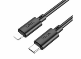 Data kabel HOCO X88 Gratifed, USB-C/Lightning (PD), PD20W, 1m, černá