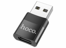 Adapter OTG HOCO UA17 z USB-C na USB konektor, černá