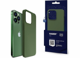 3mk ochranný kryt Hardy Silicone MagCase pro Apple iPhone 13 Pro Max, Alpine Green