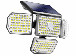 IMMAX CLOVER-2 venkovní solární nástěnné LED osvětlení s externím solárním panelem, 4,5W