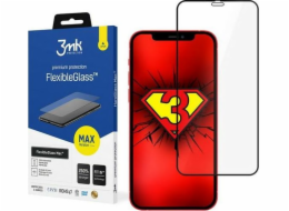 3mk hybridní sklo FlexibleGlass Max pro Apple iPhone 12 / iPhone 12 Pro, černá