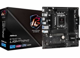 ASRock B760MPG Lightning / Intel B760 / LGA1700 / 4x DDR5 / 3x M.2 / HDMI / DP / USB-C / mATX