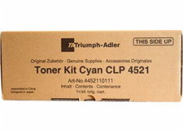 Toner Triumph-Adler CLP 4521 azurový (4452110111)