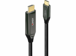 Lindy 3m adaptérový kabel USB typu C na HDMI 8K60 – digitální/Datový – digitální/Zobrazení/Video