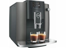 Espresso kávovar Jura JURA E6 Dark Inox (EC).