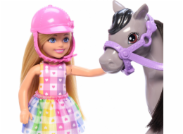 Panenka Mattel Barbie Family & Friends Chelsea a Pony