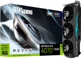 ZOTAC GeForce RTX 4070 Ti SUPER Trinity Black Edition, grafická karta